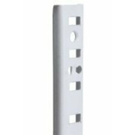 KNAPE & VOGT 255 Wh 36 36 in. Pilaster Shelf Standard - White Surface Or Mount W/O Nails Non-Upc 255 WH 36
